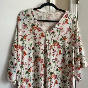 Floral Dwell and Slumber Dress
